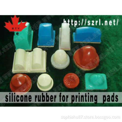 pad printing silicone rubber